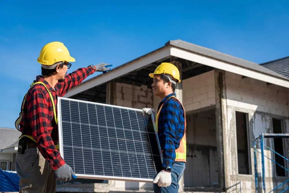 Pose de panneaux photovoltaïques rénovation énergétique