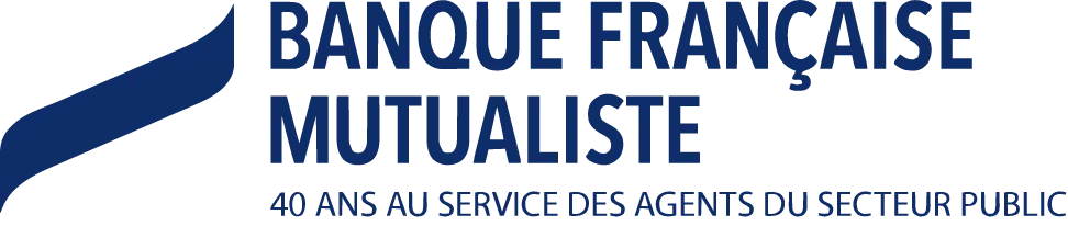 logo Banque Française Mutualiste - 40 ans