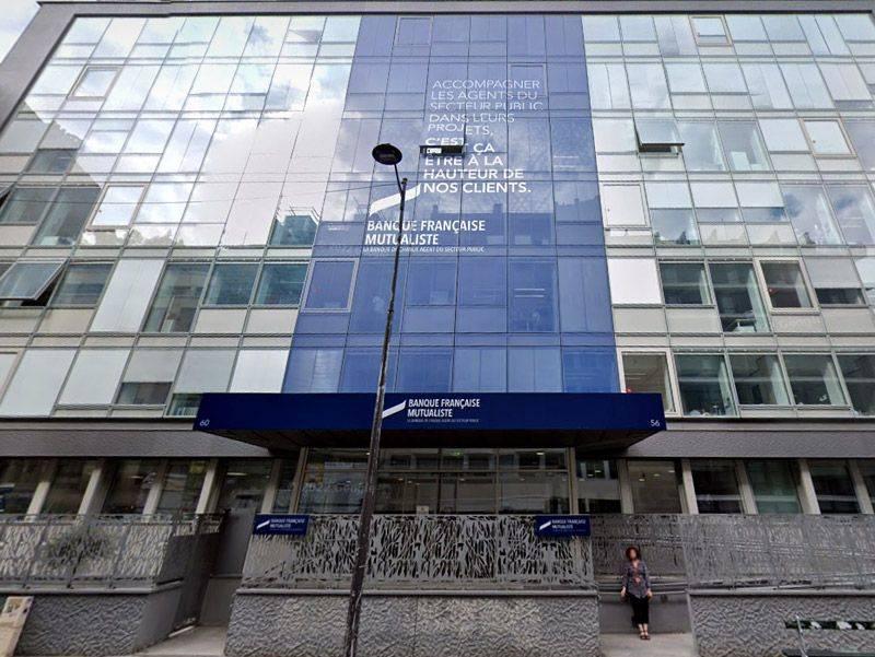 siège social banque française mutualiste